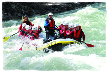 Rafting in Tirol